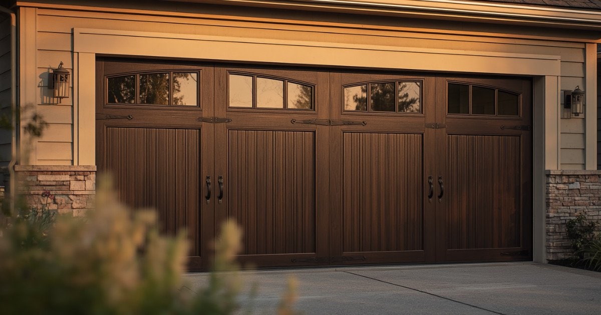 Monarch Windows & Doors Carriage-house Wood Look