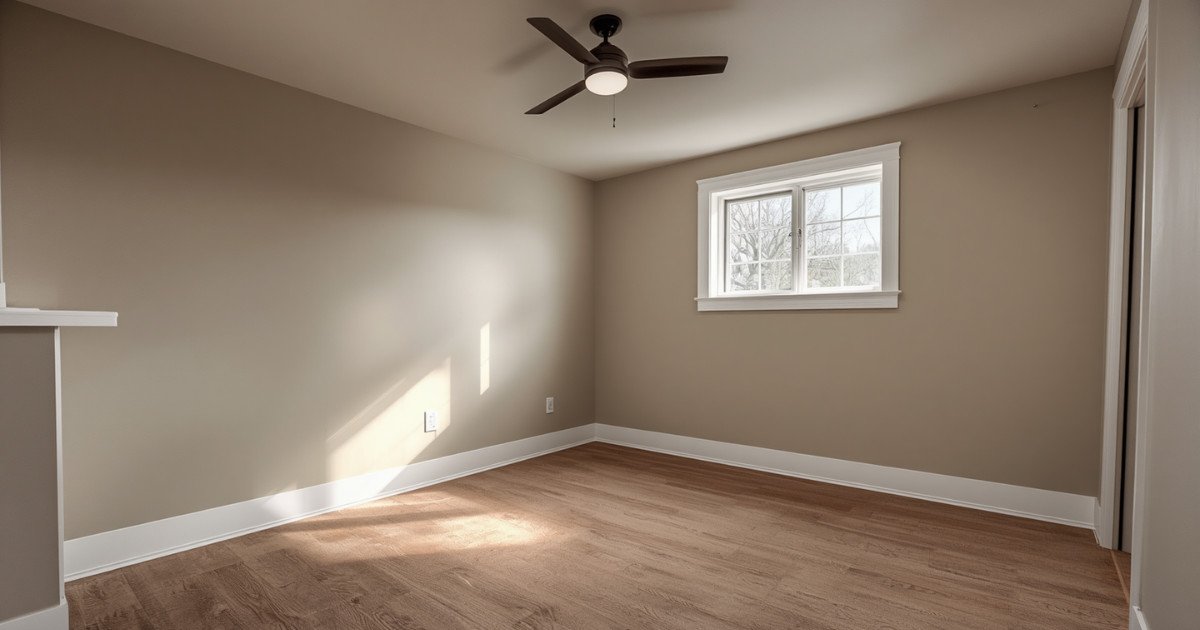 Finished Basement with Egress & Exit Window